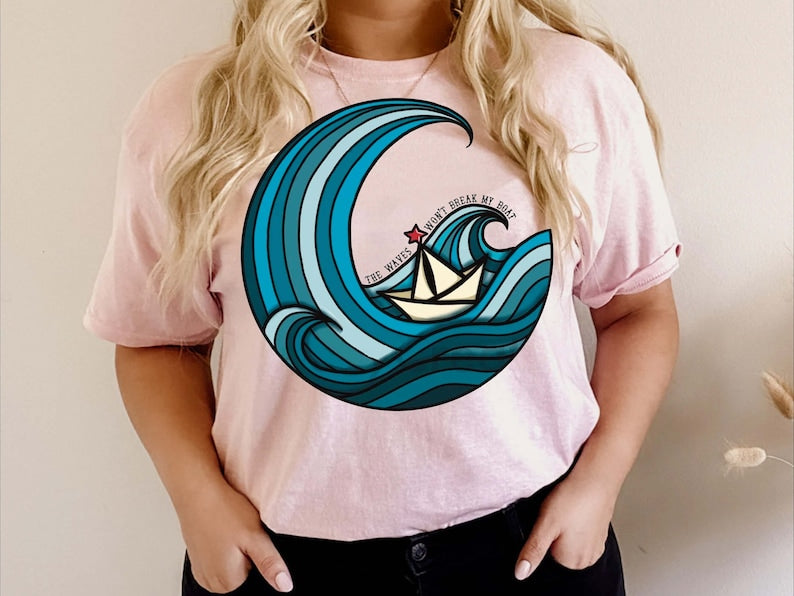 The Waves Won't Break My Boat Ed Sheeran T-shirt