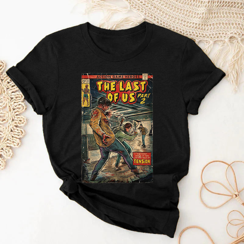 Jackson Fan Art Vintage Comic T-shirt