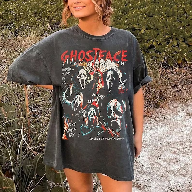 Ghostface Vintage Halloween TShirt