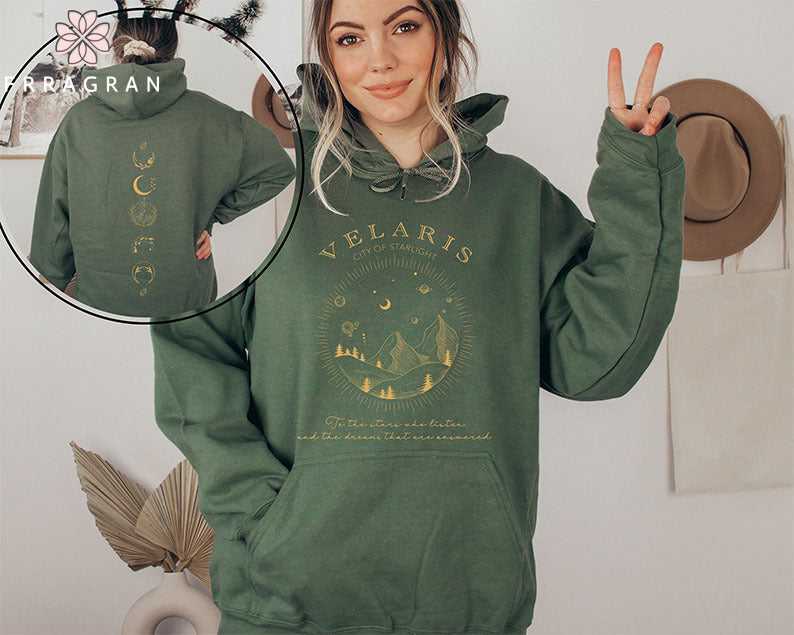 Velaris City Of Starlight Trendy Hoodie