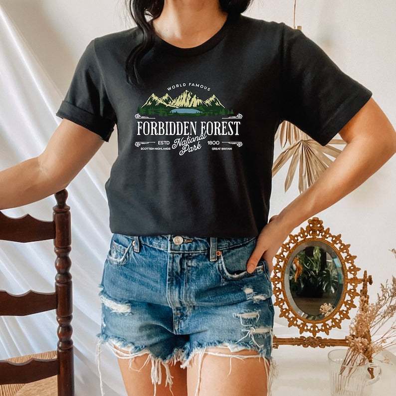Forbidden Forest HP Fan T-shirt
