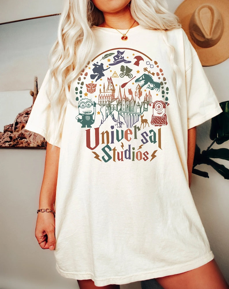 Vintage Universal Studios Print T-shirt