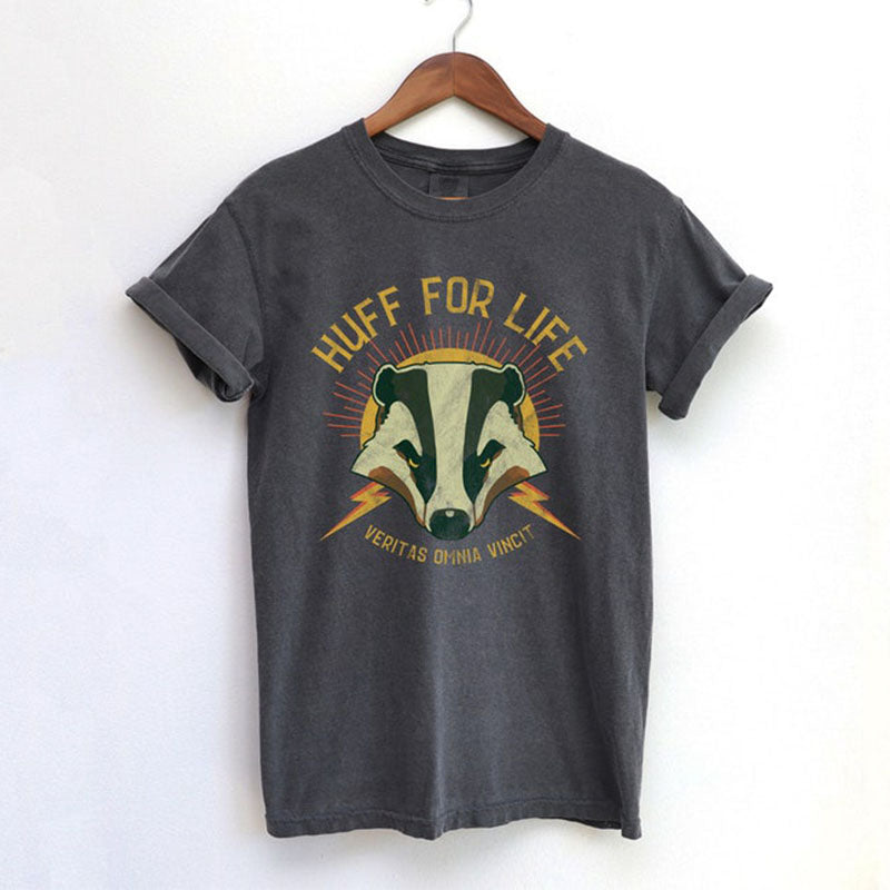 Vintage Badger Wizard House T-shirt