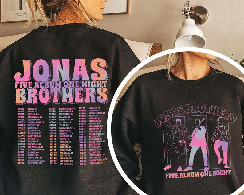 Jonas Concert 2023 Retro Sweatshirt