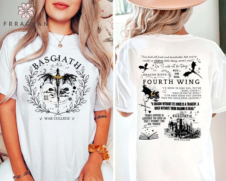 Fourth Wing Booklish T-shirt