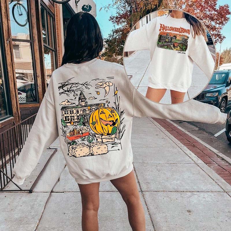 Halloween Town 1998 Pumpkin Sweatshirt