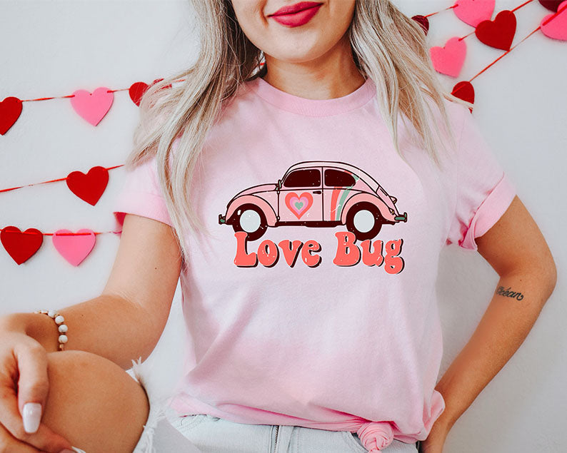 Jonas Love Bug Vintage Car T-shirt