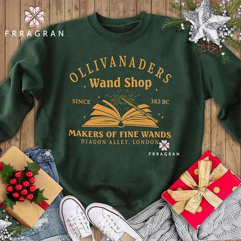 Magic Wizard Ollivanders Wand Sweatshirt